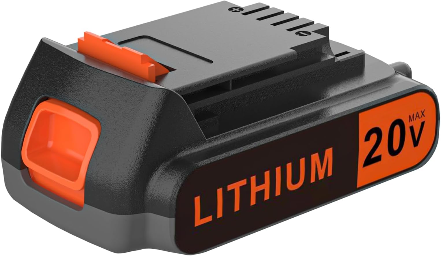 20 Volt MAX 2.0AH Battery Replacement for Black and Decker 20V Lithium-Ion Battery，Compatible with Tools, Outdoor Equipment and 20V Vacuums.
