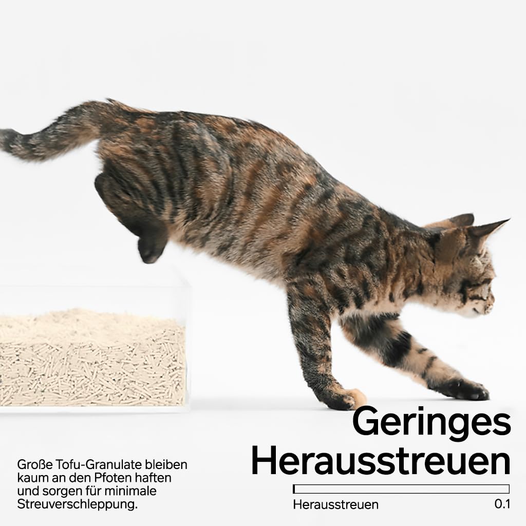 pidan Tofu Katzenstreu 9,6 kg (4 Beutel)