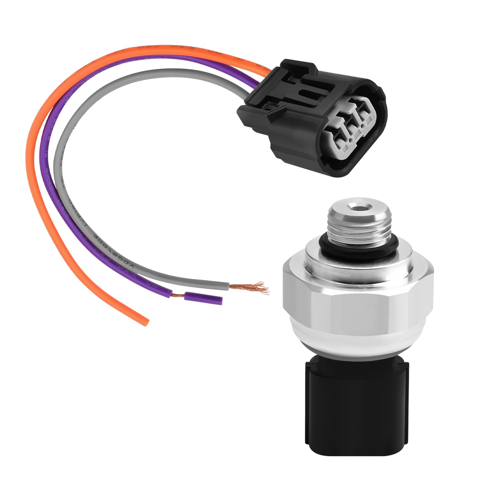 Air Condition Pressure Sensor and Switch Connector Pigtail Compatible with Honda Accord Civic CR-V Pilot Part Number 80450T2FA01 (1 Pair)-image-47