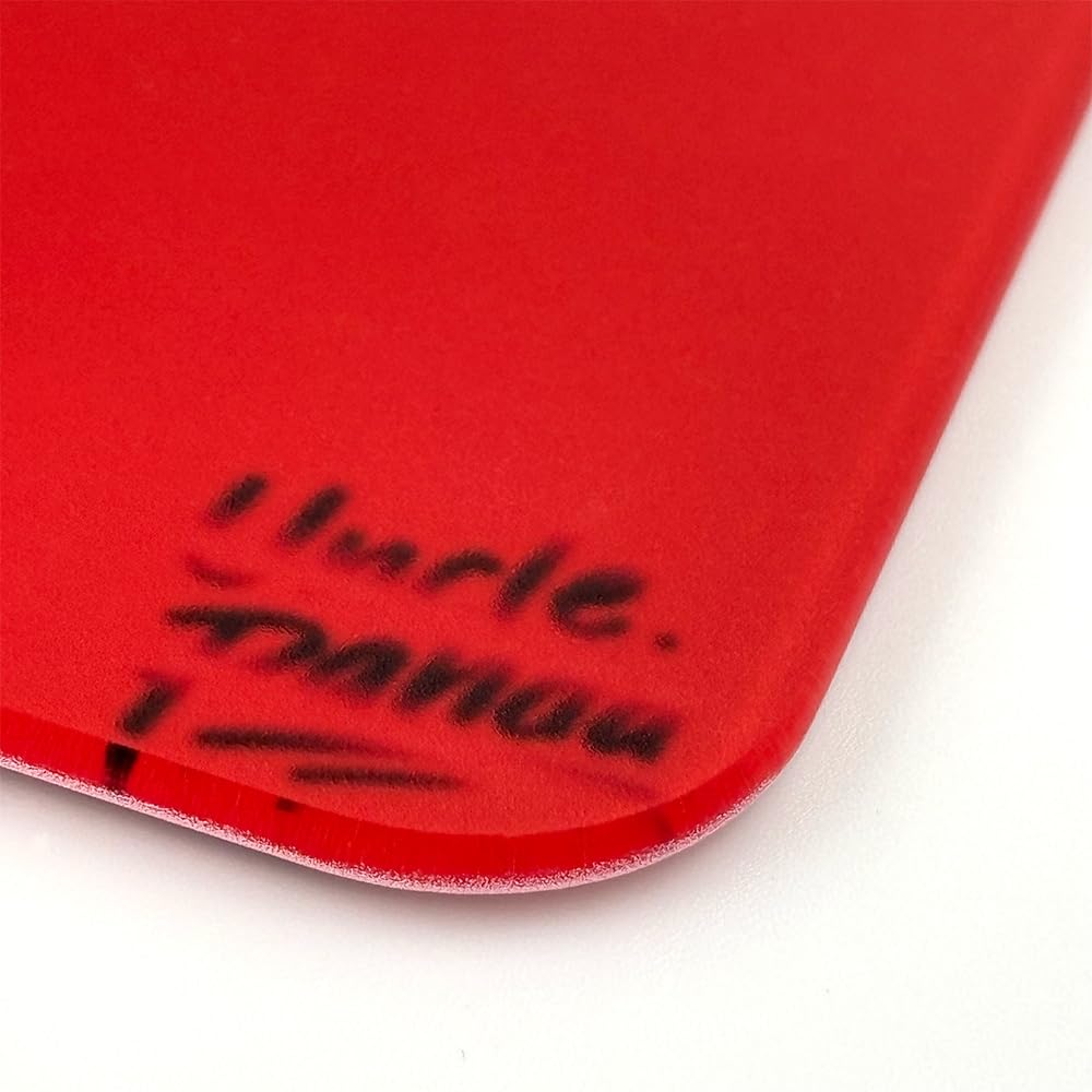 Amazon.co.jp: Uncle Panda RED ガラスマウスパッド【日本正規代理店