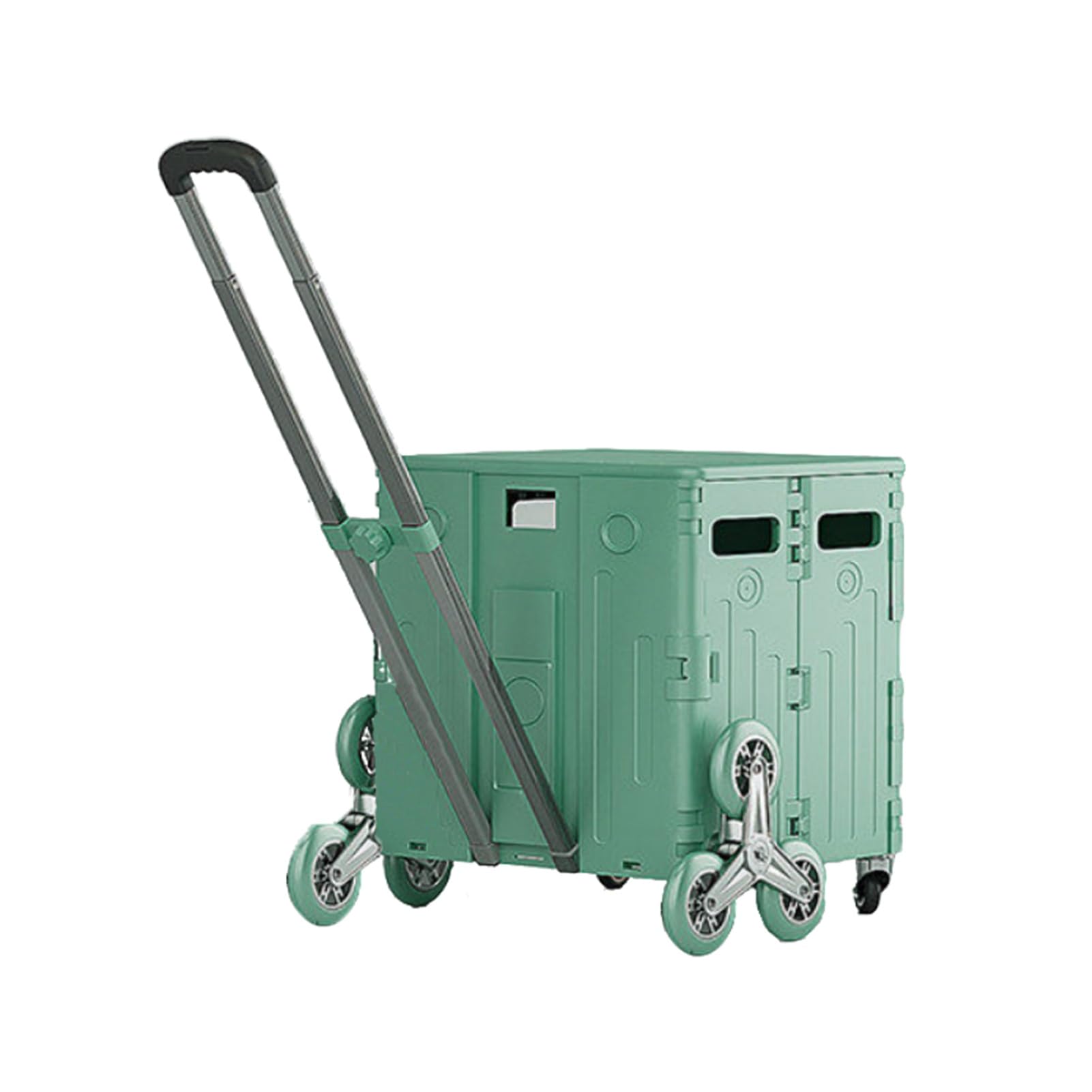 Carro plegable para camping y playa que elimina el esfuerzo al cargar peso