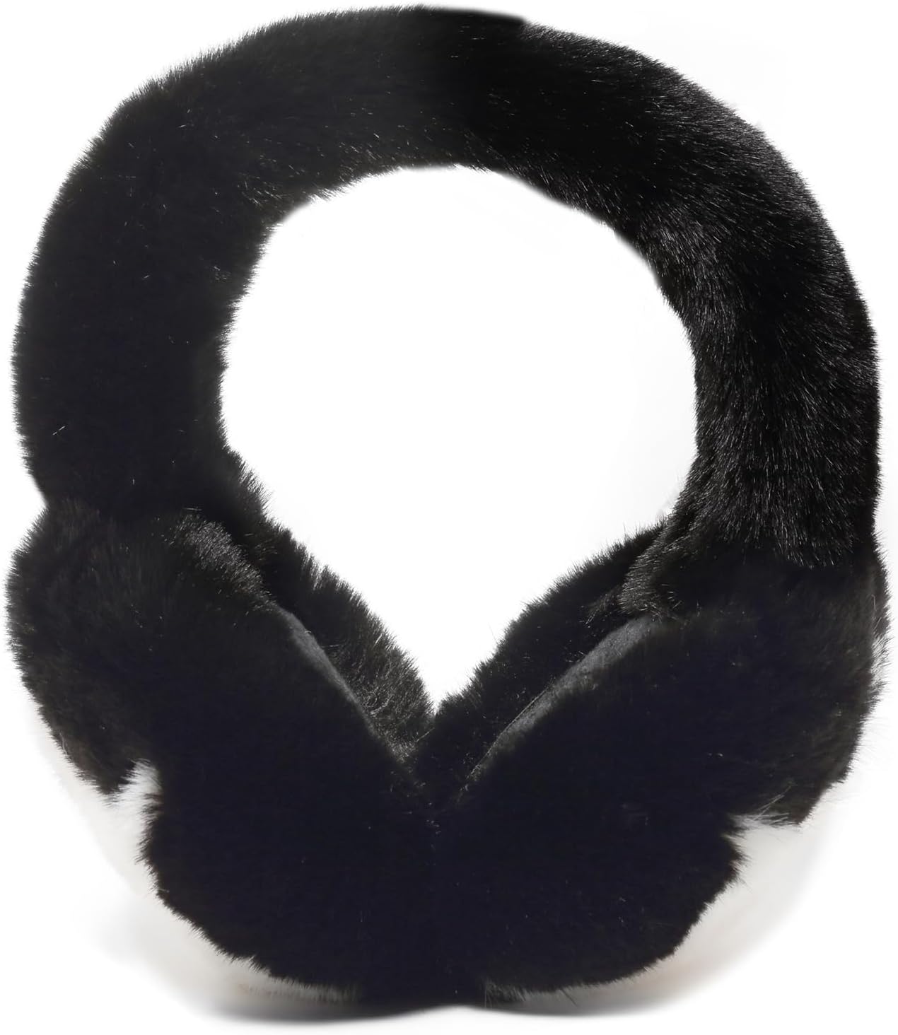 Fuzzy Earmuffs for Women Foldable Trendy Star Pattern Ear Covers Plush Headband Outdoor Windproof Cute Ear Warmers - Image 4