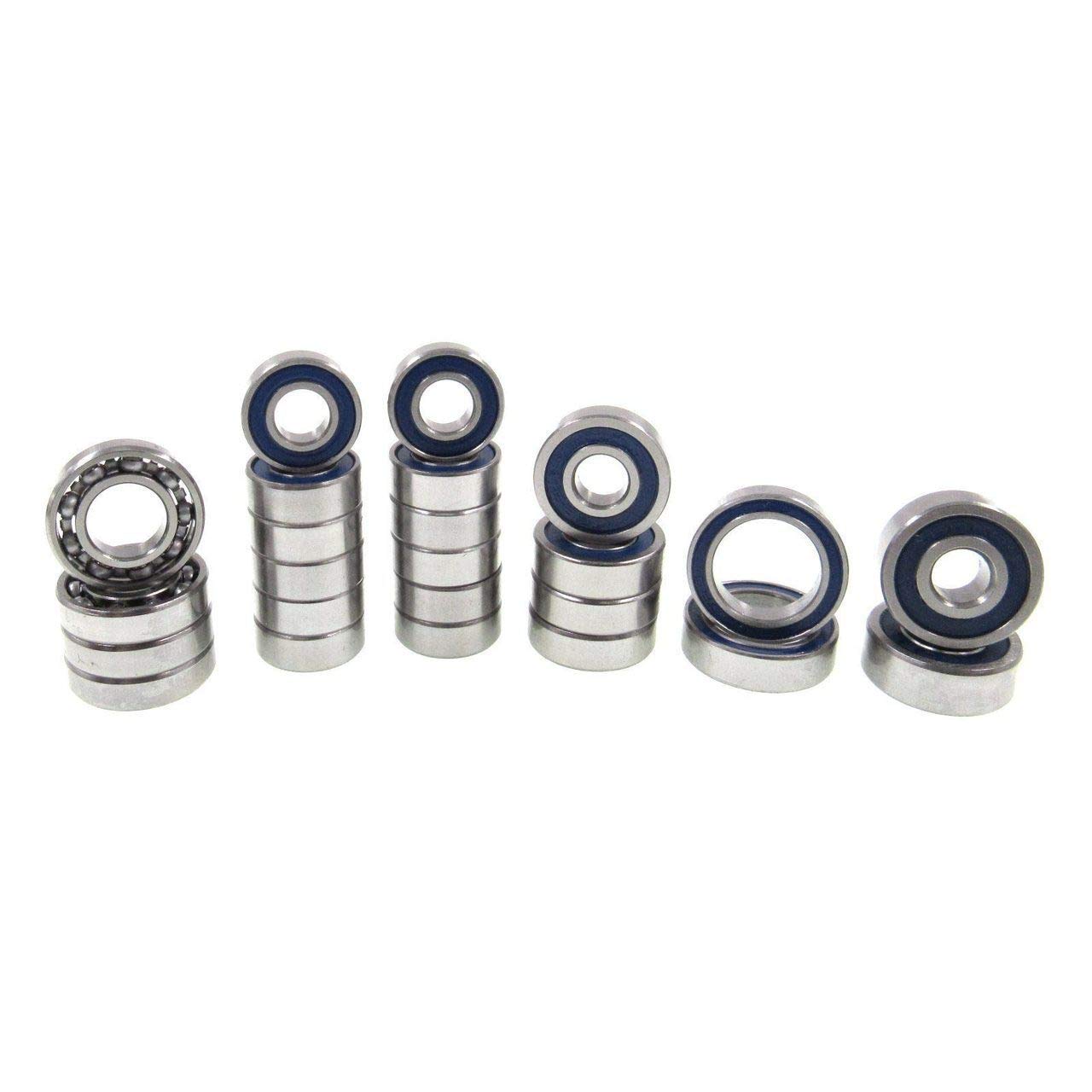 Front & Rear Axle TRB RC Ball Bearing Set (24) for Axial Capra Currie F9