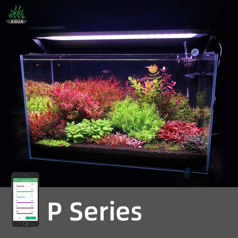 WEEK AQUA P Series LED Aquarium Light – Full Spectrum RGB + UVA
