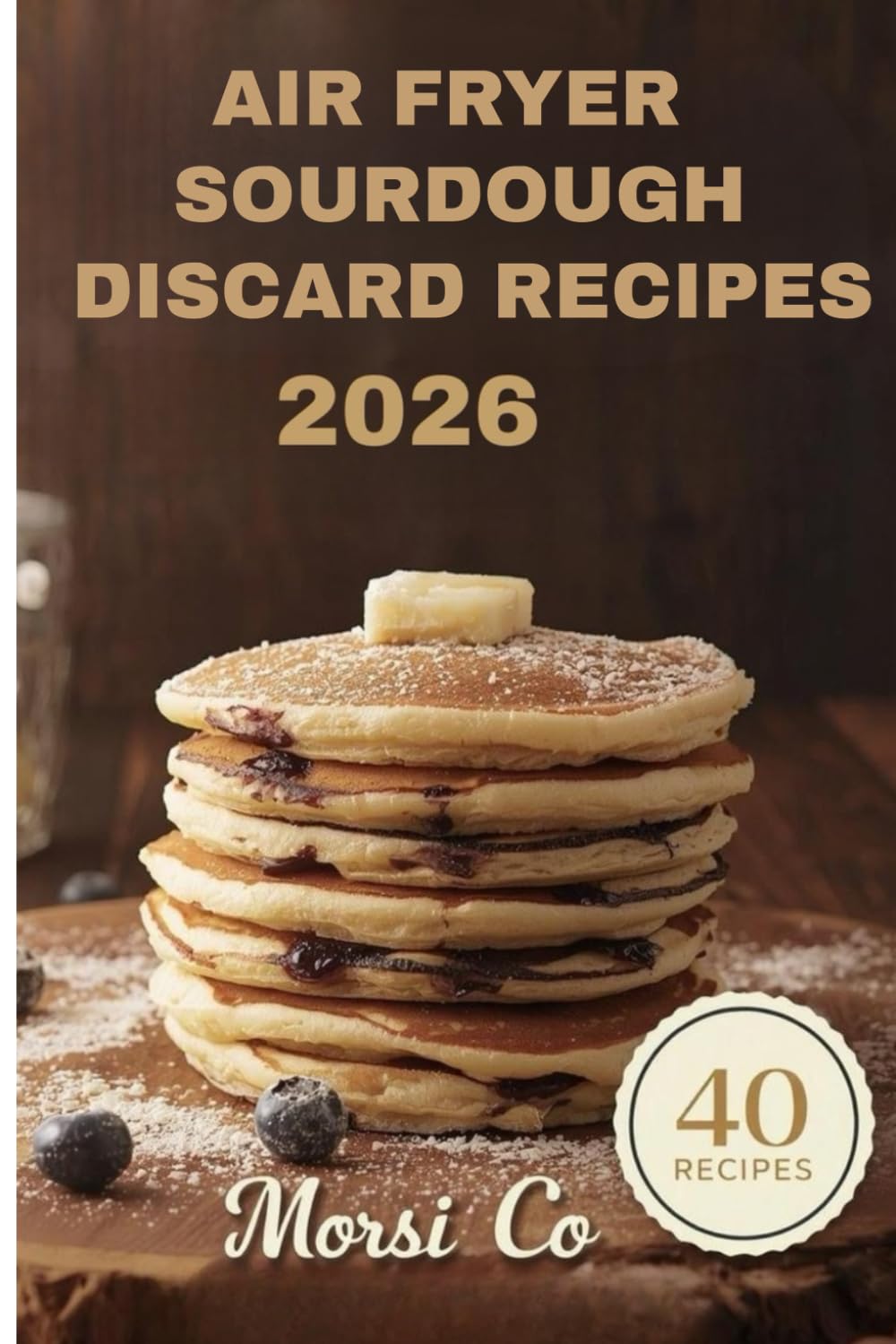 Air Fryer Sourdough Discard Recipes 2026: 40 Quick Recipes Using Sourdough Discard in Your Air Fryer - Pancakes, Flatbreads, Muffins & More in 15 Minutes or Less