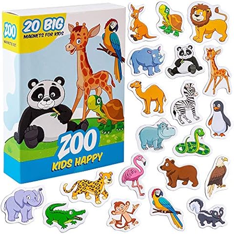 Imanes Animales Zoo Infantil para niños Cover