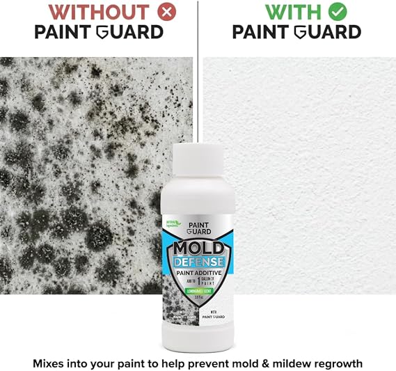 Paint-Guard Mold and Mildew Defense Paint Additive (1 Gallon Treatment)