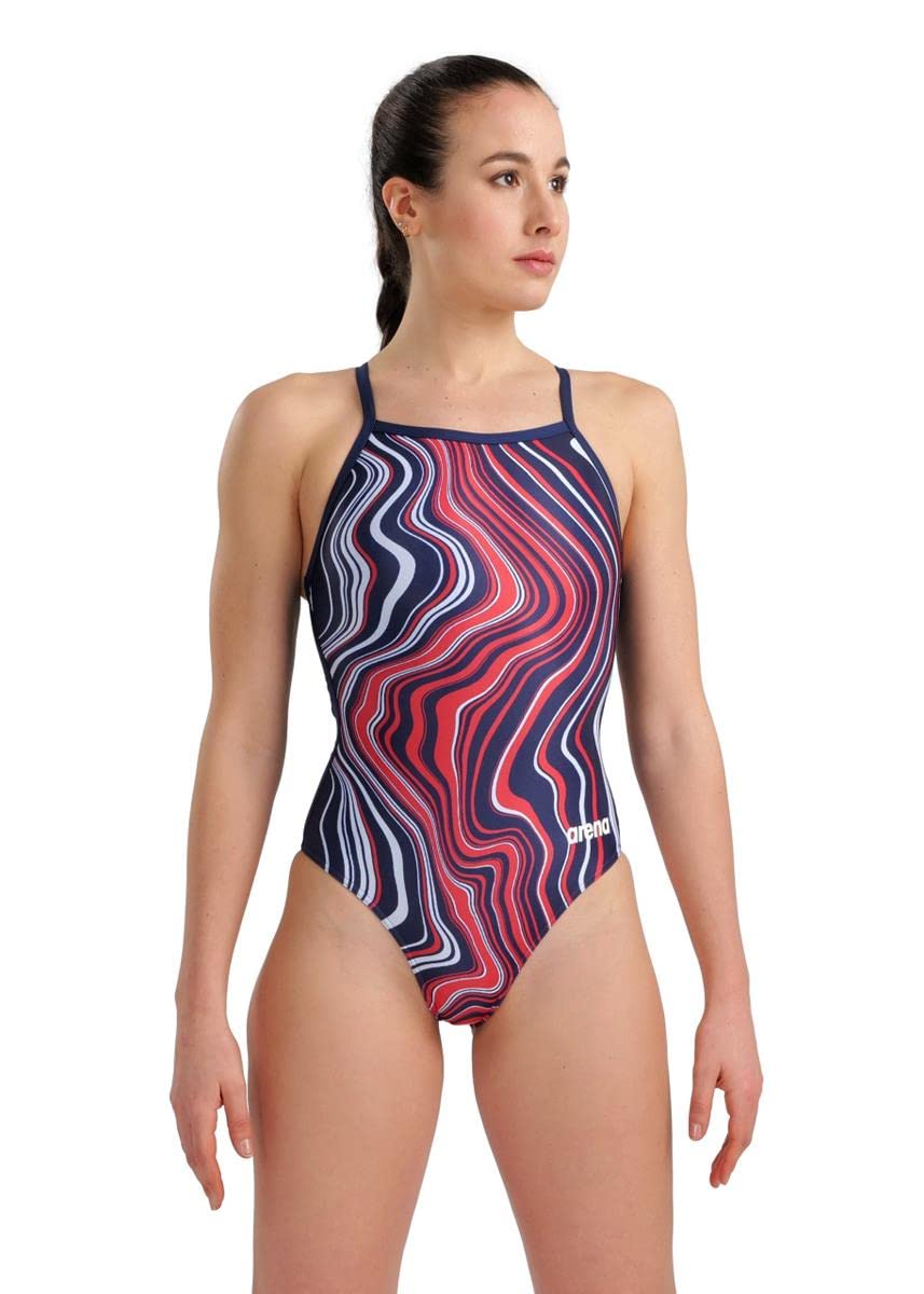 ARENA Marbled Bañador para Mujer