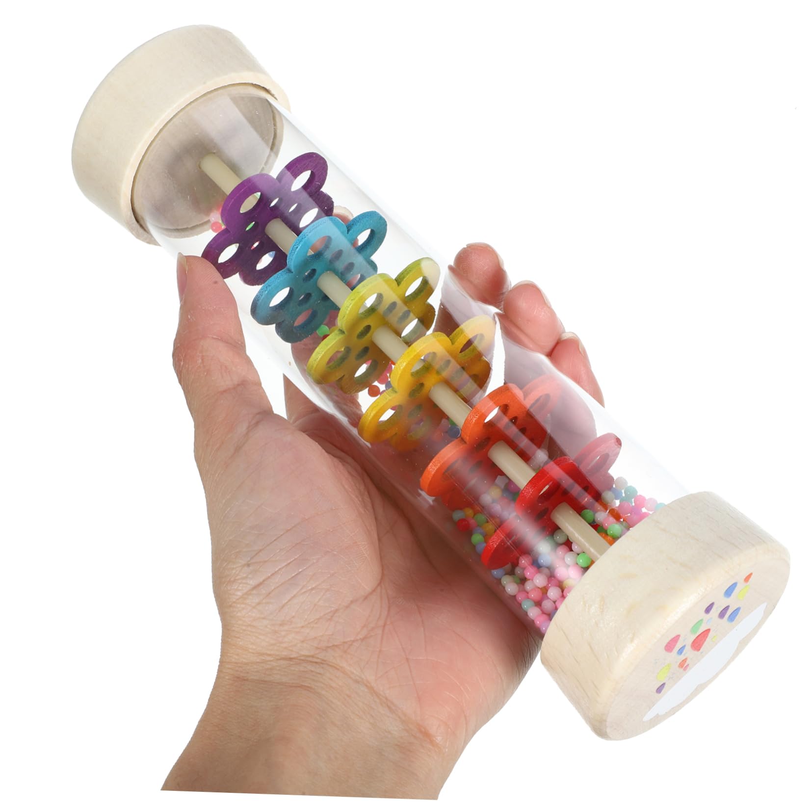 Abaodam Rain Sound Simulation Instrument Rain Stick for Music Enlightenment Early Education and Sensory Play for Concentration and Coordination Development