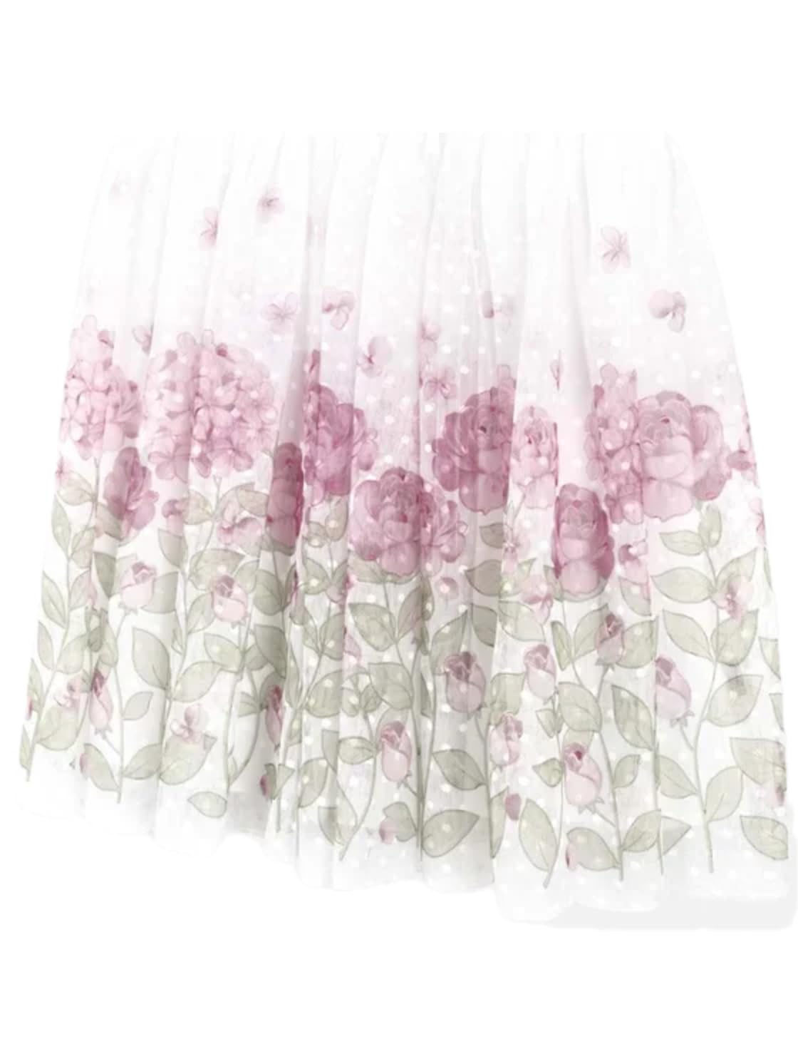 Mayoral Vestito Bambina Elegante Cerimonia, Abito con Gonna Floreale in Tulle e Maniche in Pizzo, per Matrimonio Compleanno e Occasioni Speciali