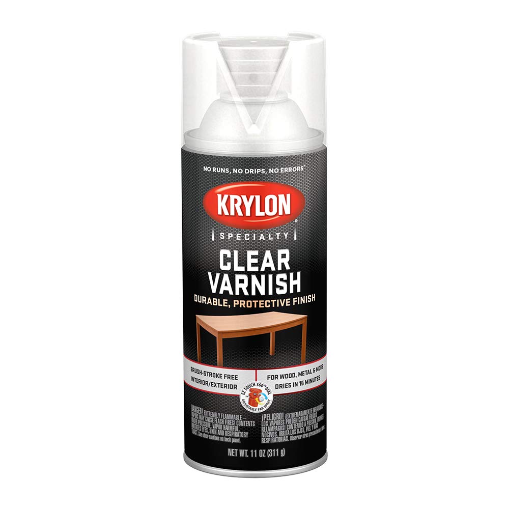 Varnish Spray, Gloss Clear, 12-oz.