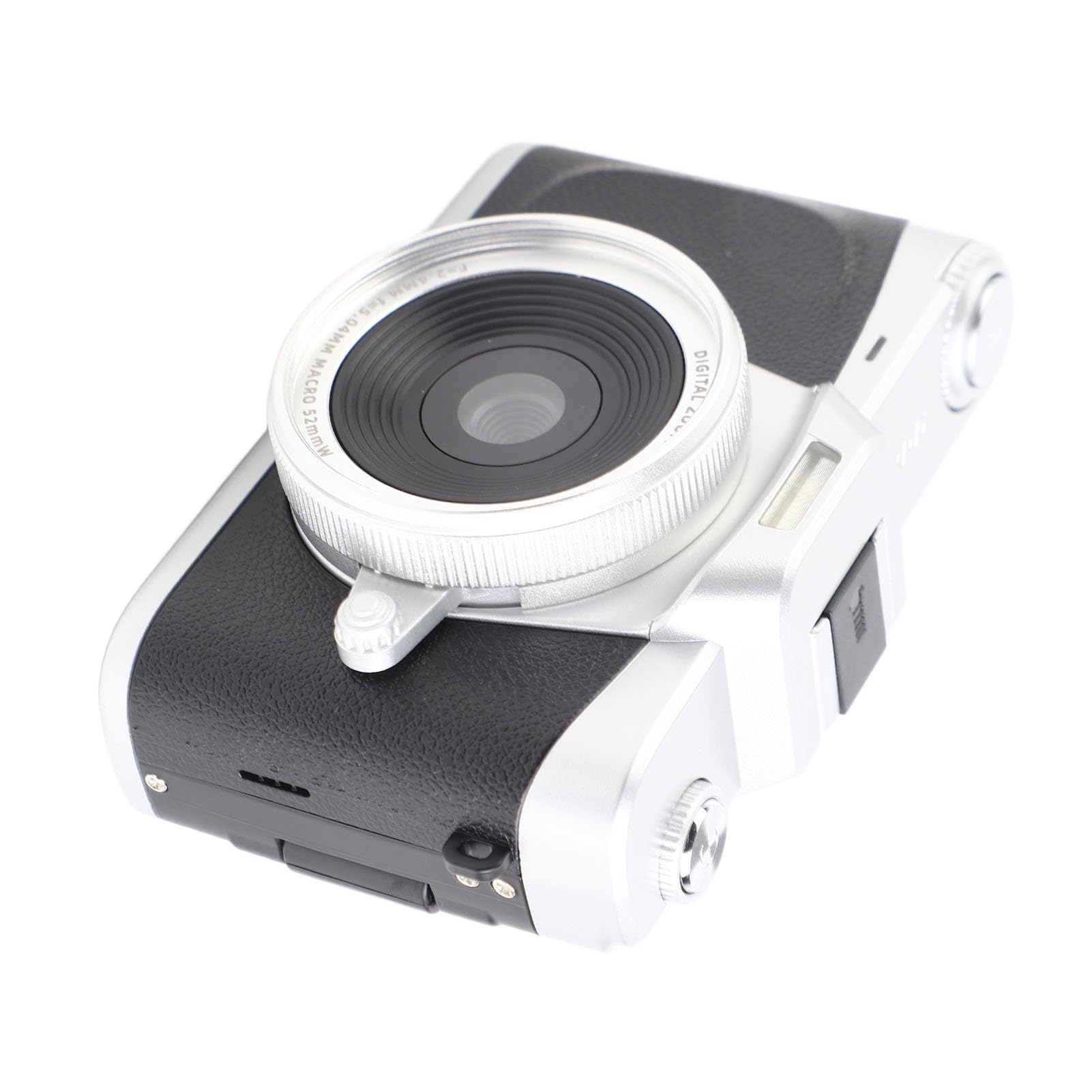 Sxhlseller 64MP 4K Aparat Cyfrowy, Wiele Interfejsów rozszerzeń Funkcja Filtra Kosmetyczna 1200 MAh Smart Cyfrowa Kamera Cyfrowa do Podróży (BLACK)