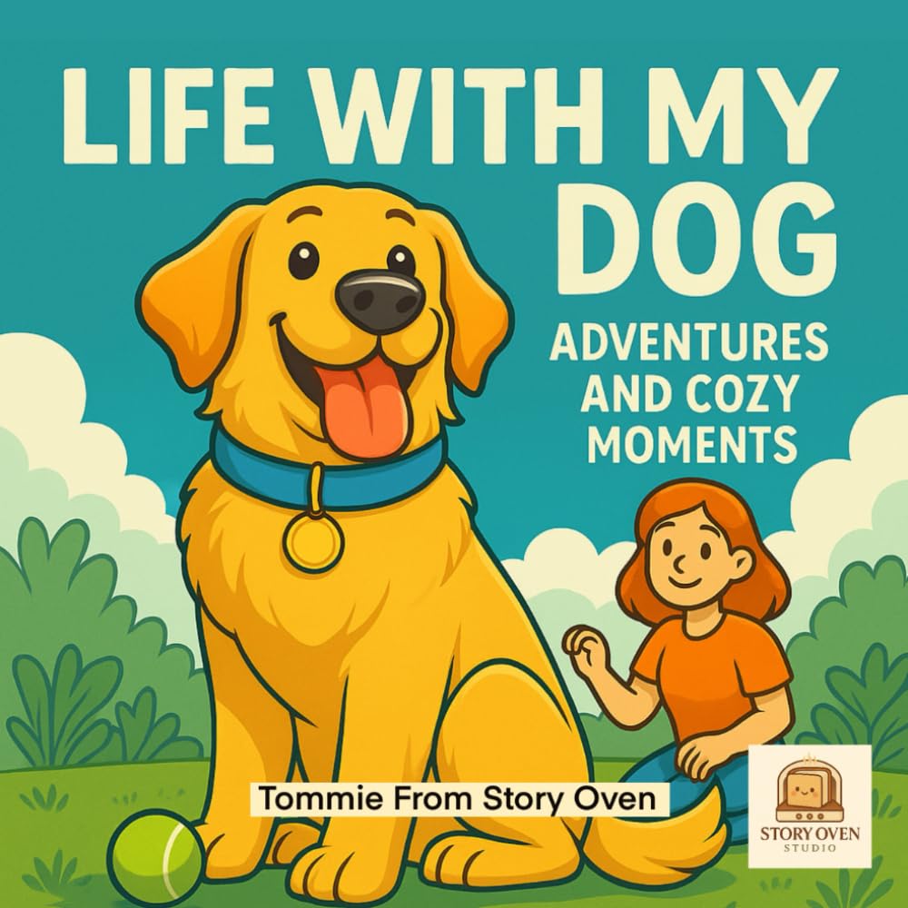 Life With My Dog: Adventures and Cozy Moments Coloring Book: A Heartwarming Coloring Journey of Dogs, Family Fun, and Cozy Everyday Adventures (Kawaii Dog Life Coloring Series)