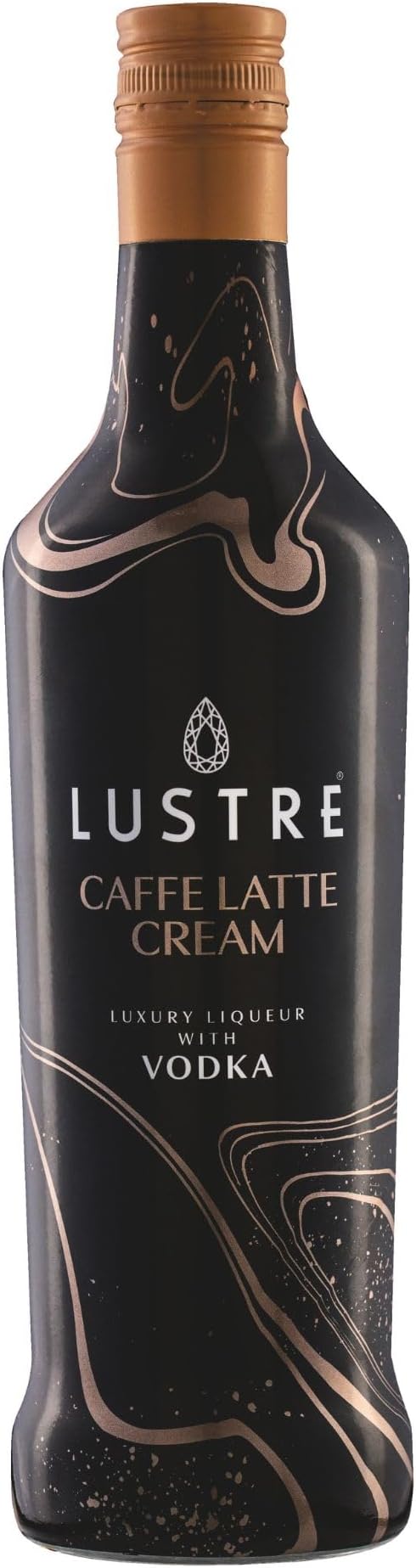 Vegan Cream Liqueur | Cafe Latte Vodka Cream | Luxury Liqueur | Coffee Vodka | Shots | 15% ABV | Lactose Free, Dairy Free | Perfect for Parties, Birthday Gift, Cocktail Ingredient