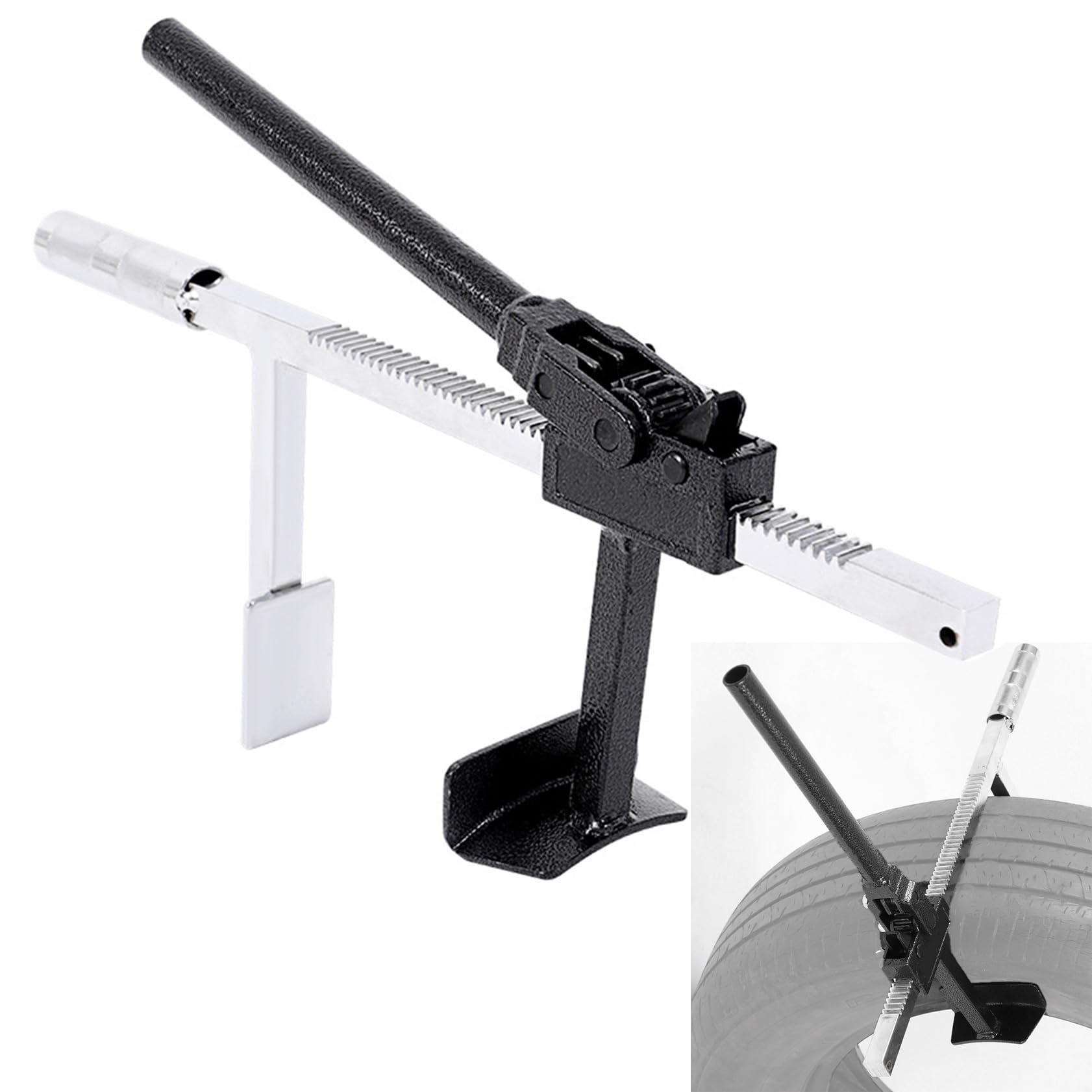 RQG Tire Bead Breaker, for Manual Motorcycle Tire Changer, Bead Breaker, for Car Truck Motorcycle 5.00-12.00 Tubeless Tire Removal Changing Tool Machine