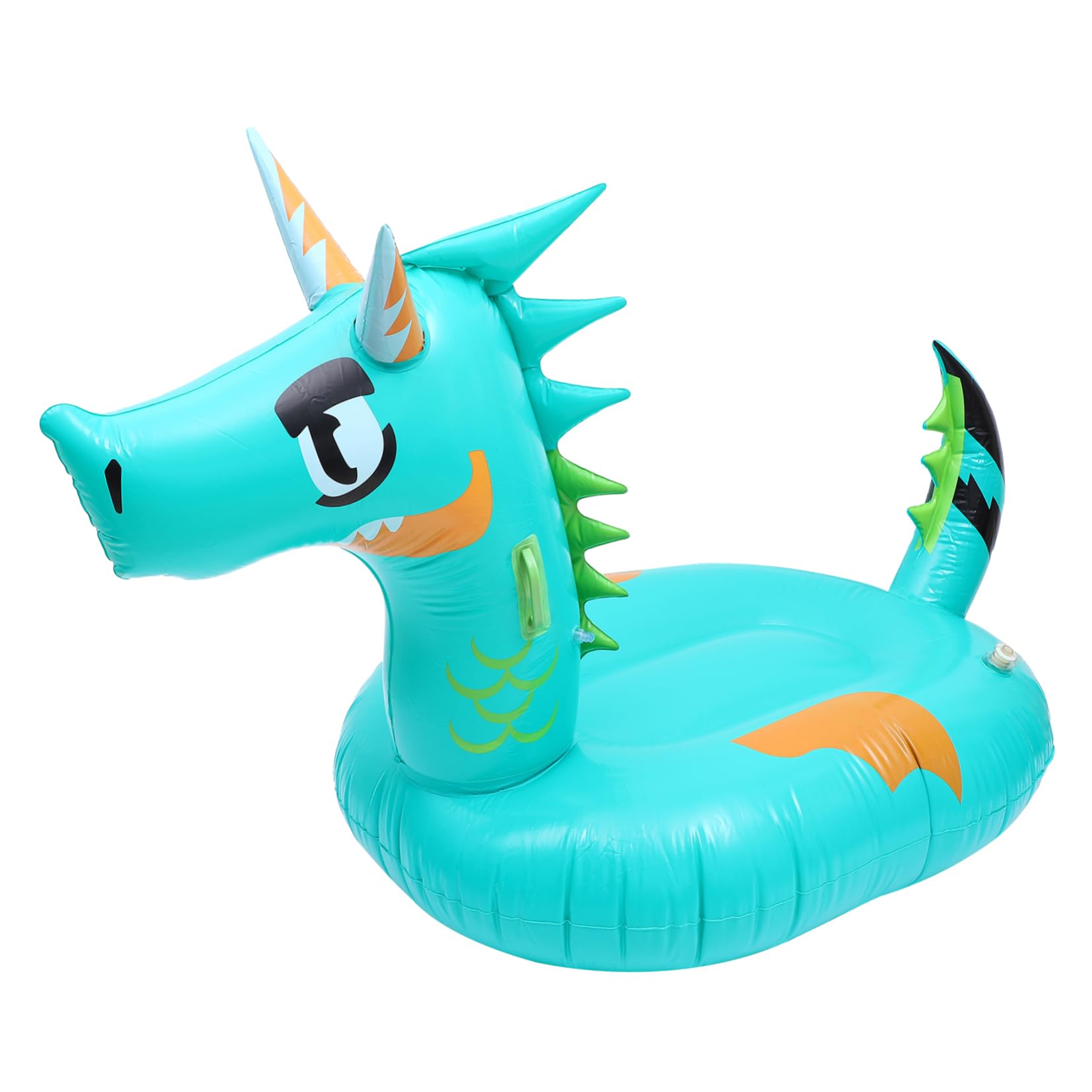 Vaguelly Flotante Inflable Sillas Reclinables para Inflables Flotador De Piscina De Dragón Paseo Inflable Sofá Chaise Adulto PVC De Protección del Ambiente Cama Flotante Inflable
