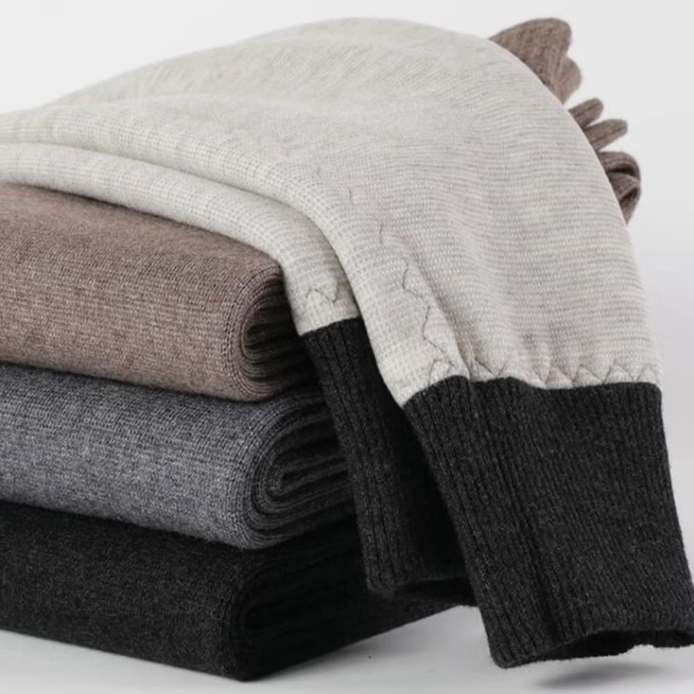 Ropa Interior térmica Leggings de Cachemira 100% para Mujeres Hombres Pantalones de Capa Base térmica Pantalones para Caminar esquí Senderismo Caza