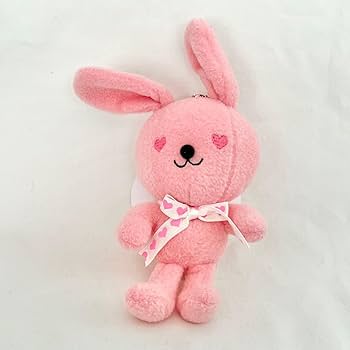 シナダ　ぬいぐるみマスコット　うさぎ 商品紹介 ウサギ 幸せを呼ぶうさちゃん モンブラン OHIRUNE