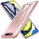 For Samsung Galaxy A80 Case Soft TPU Silicone Back Cover for Samsung Galaxy A80 Clear Plastic (Perfect Match HD Type Not Popular Not Yellowing and Camera Prominent Protector) by M7molge