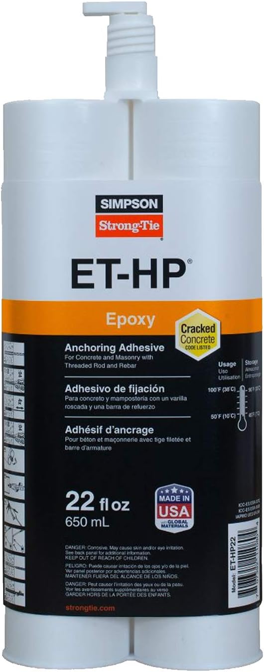 ET-HP Epoxy Adhesive, 22-oz.