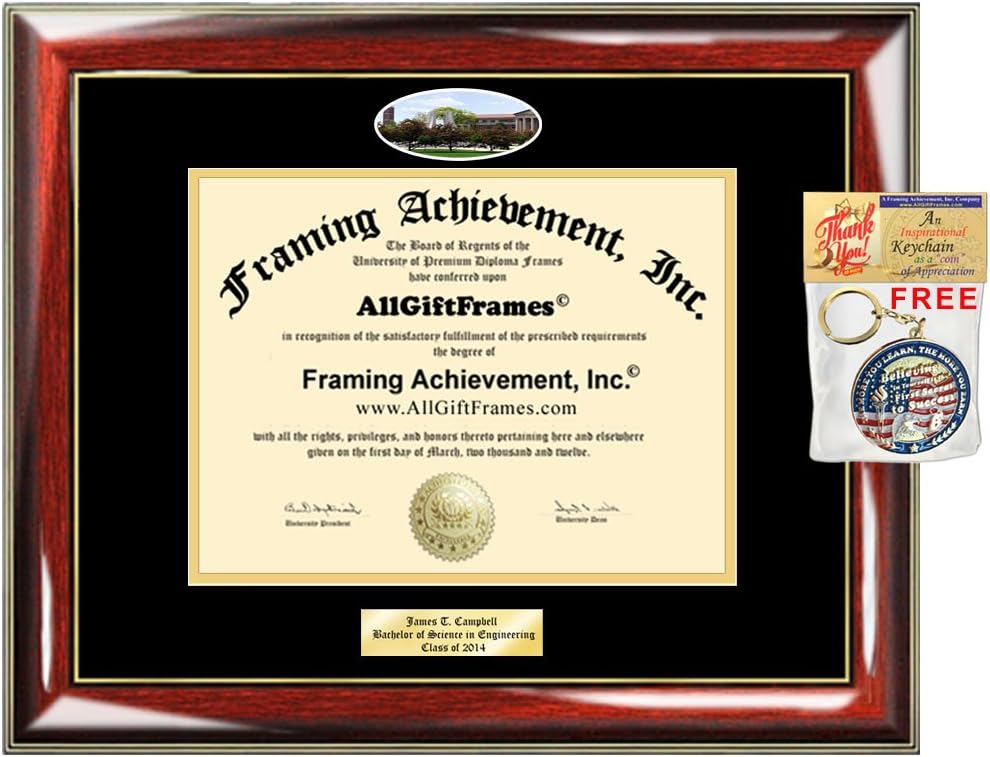 Diploma Frame Purdue University Graduation Gift Idea