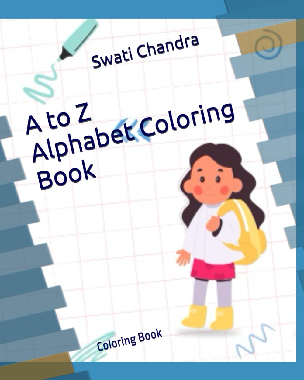 A to Z: Alphabet Coloring Book