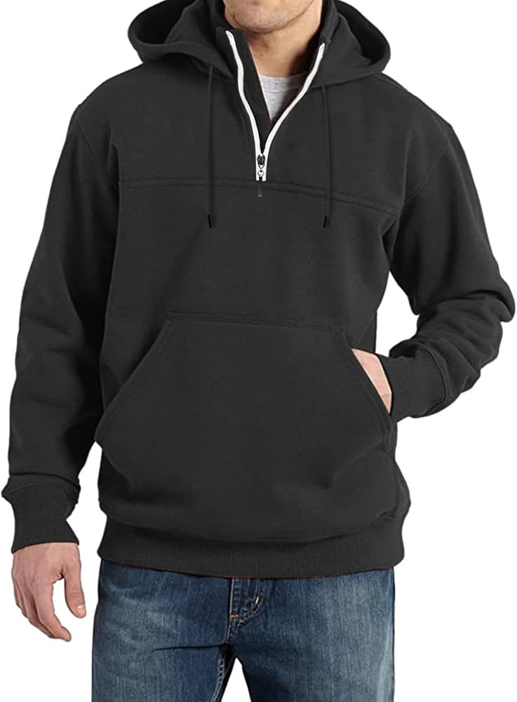 Mens Thermal Sweatshirt Tactical Military Hoodies Mock Turtleneck