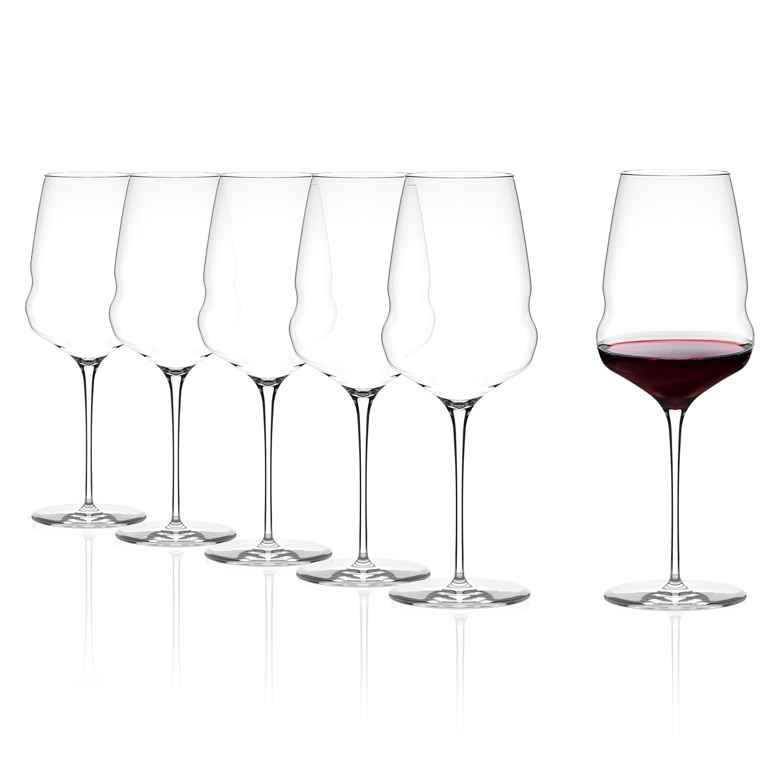 Stölzle Lausitz Nick and Nora Glas - Kyoto Bar/Set of 6 Cocktail Bowls/Aperitif Glasses/Cosmopolitan Glasses/Martini Glasses
