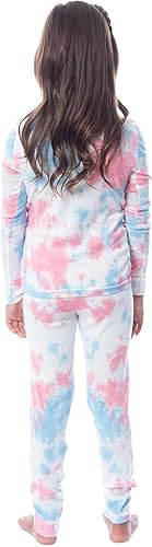 Miniatura 4 de INTIMO Barbie - Conjunto de pijama unisex de 2 piezas de muñeca princesa para niñas, Multi colorido