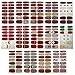TYLCC 14 Sheets Full Wraps Nail Polish Stickers,DIY Self-Adhesive Nail Art Decals Strips Manicure Kit for Women Girls Festive Gifts, Birthday Gifts,Art Theme Party