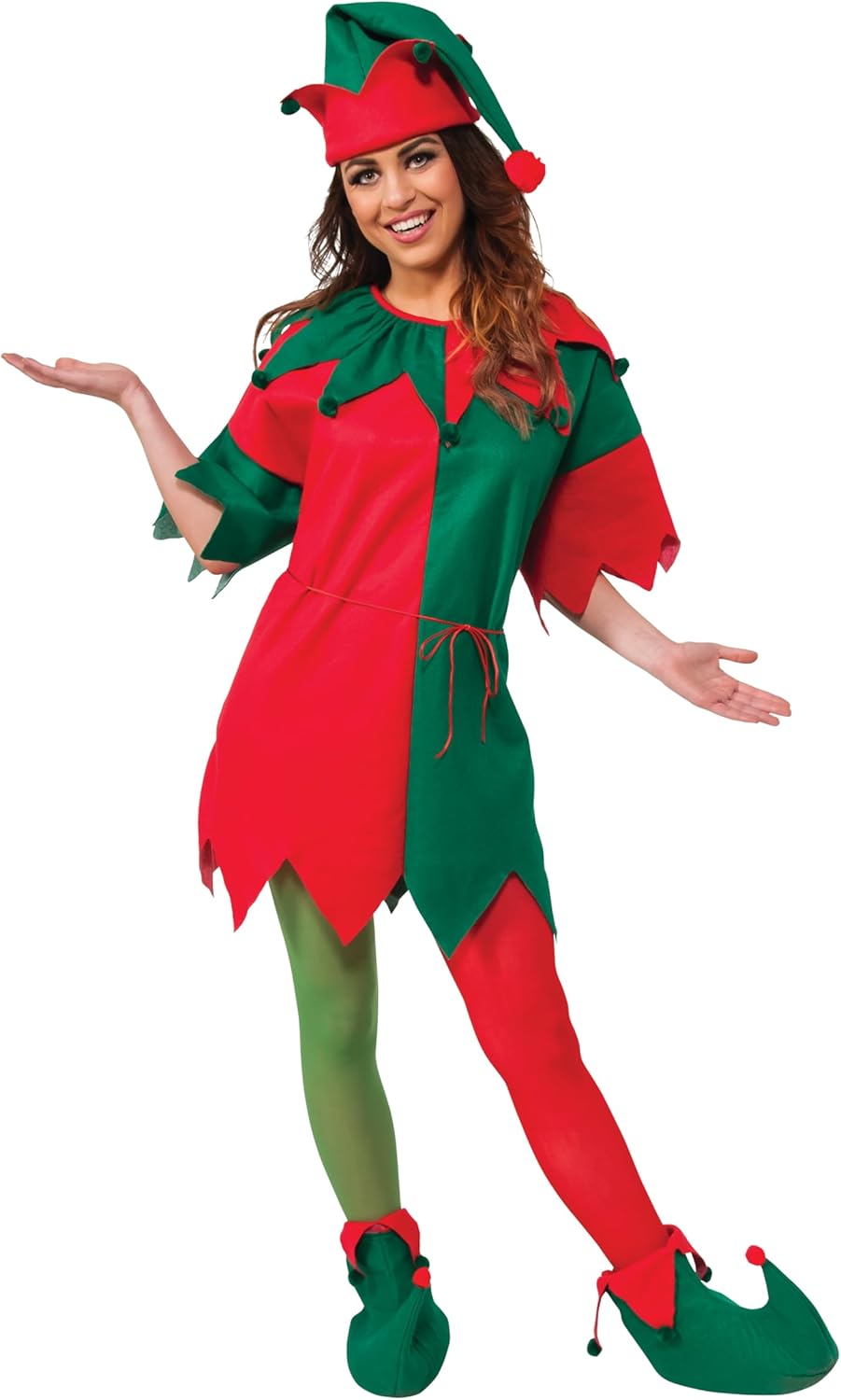 Rubie's Costume Co Adult Elf Costume 4-Piece Set