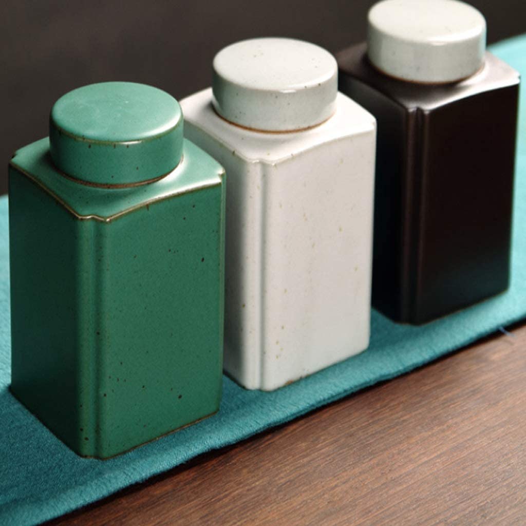 Contenitore per la conservazione della Cucina retrò Portatile con Coperchio Contenitore per la conservazione degli Alimenti Contenitore per la conservazione del tè e del caffè dello Zucchero