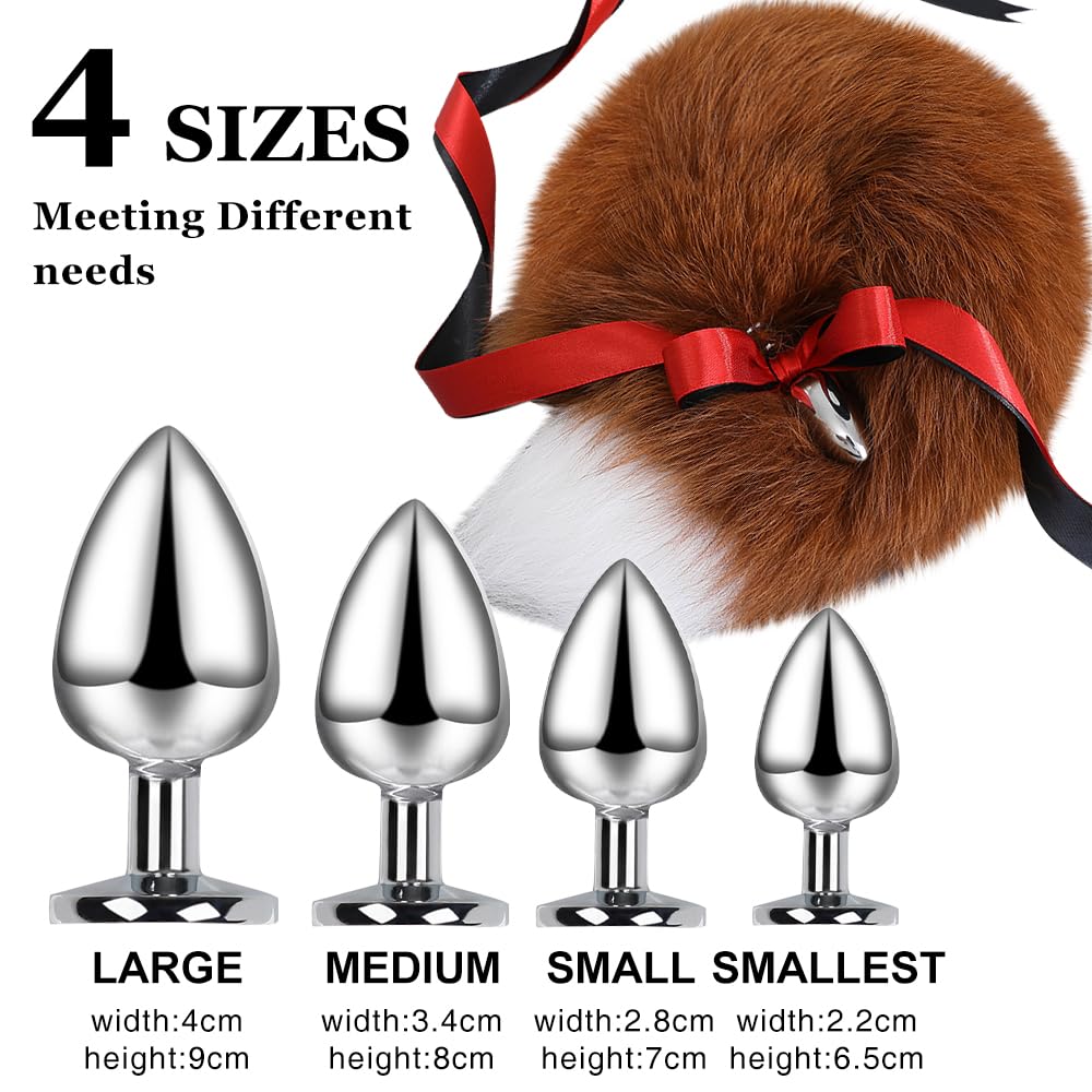 Amazon.com: Buttplug Tail, Exotic Sensational Toy, Anal Toy Faux Fur Fox Tail  Anal Plug, Cosplay Costume Accessory for Adults : Health & Household