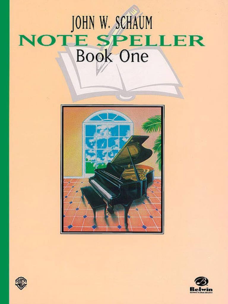 John w schaum: note speller book one piano