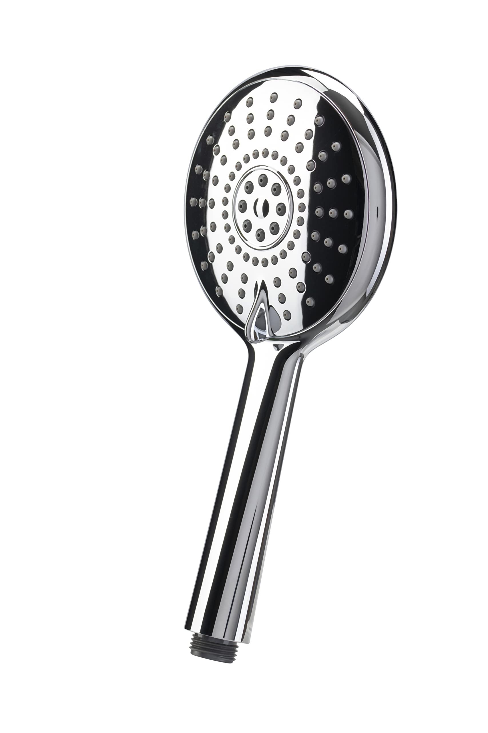 Croydex Chrome Varone Aqua Air Water Saving Shower Head - 5 Function Handset With Aqua Air Water Saving Device And Rub Clean Nozzles, Shower Heads & Spray