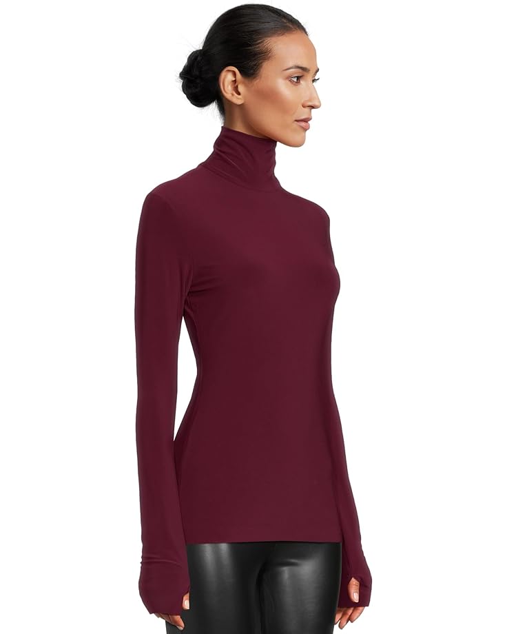 Norma Kamali Slim Fit Long Sleeve Turtle Top - #2 of 5