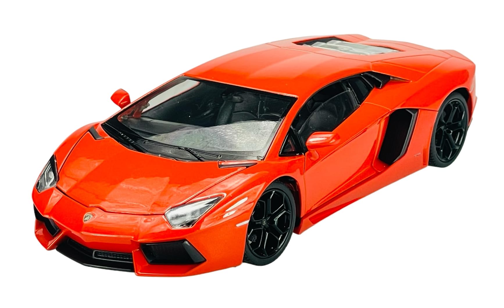 Welly Lamborghini Aventador LP700-4 Orange Model Car 24033 1:24