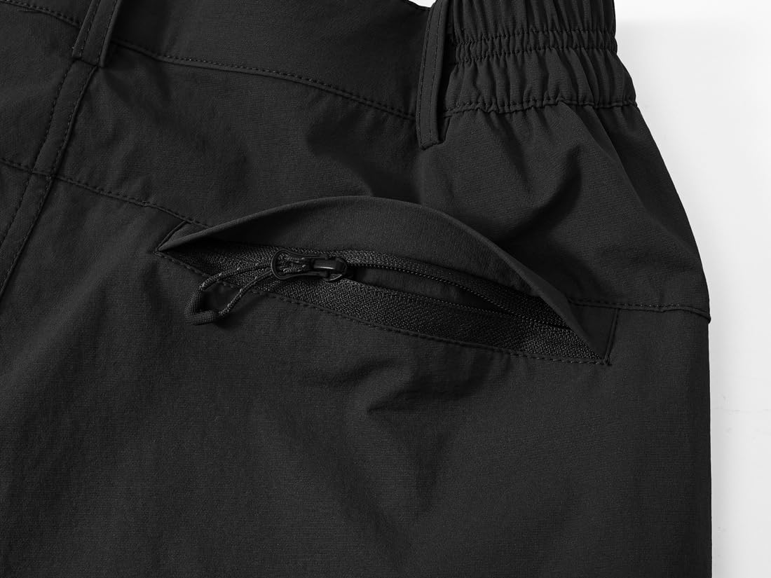 donhobo Damen Shorts Leichte Schnelltrocknend Atmungsaktiv Wanderhose Outdoor Sport Cargohose Sommer Bermuda