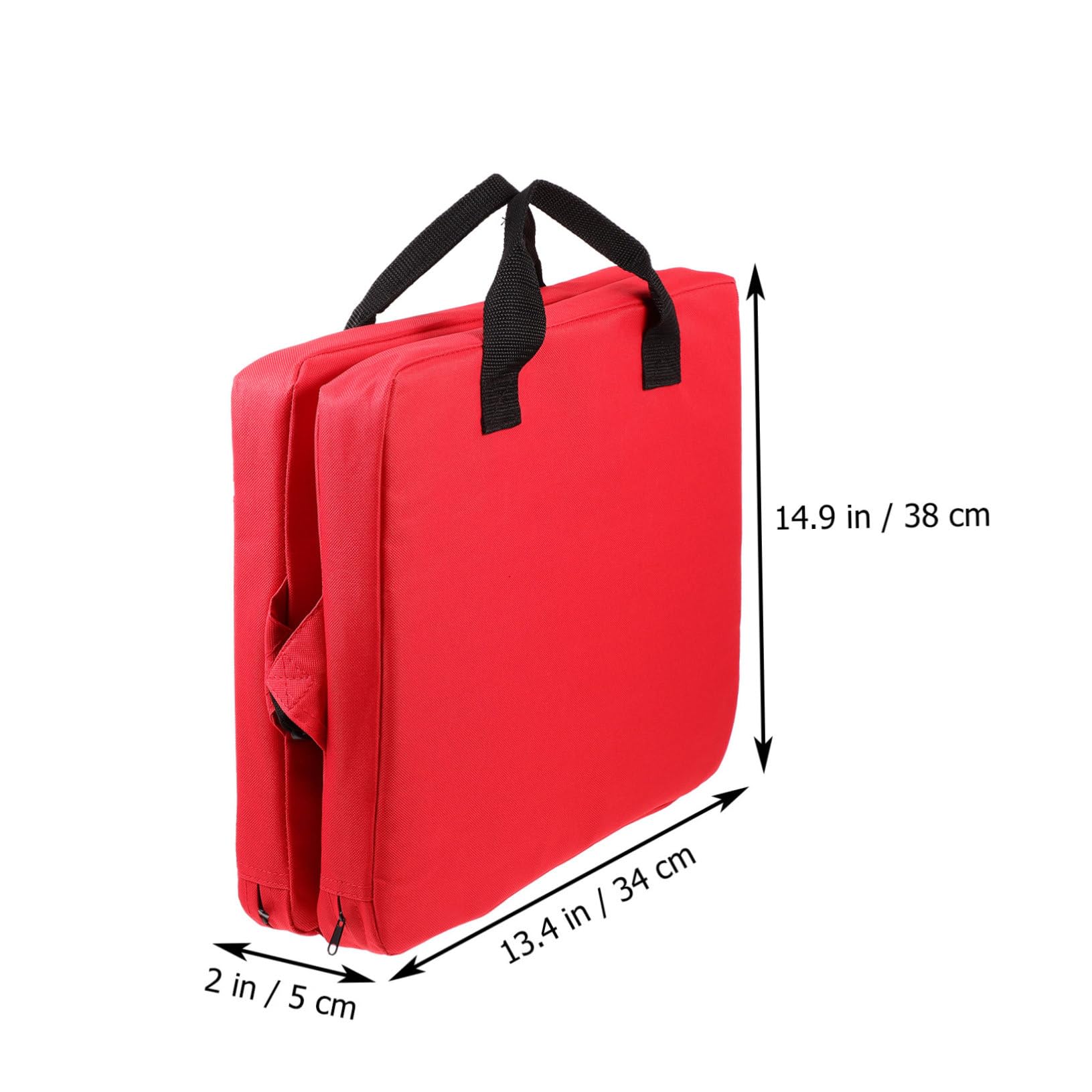 POPETPOP Wear Resistant Stadium Cushion Convenient Bleacher Seat Pad with Back Support Lightweight Outdoor Chair Cushion for Sports Events and Concerts