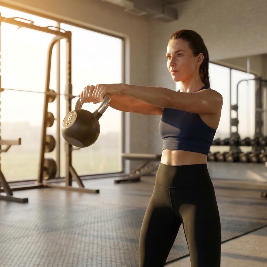 Black Snake Kettlebell Set Chrom – gummierte Kugelhantel mit Chromgriff