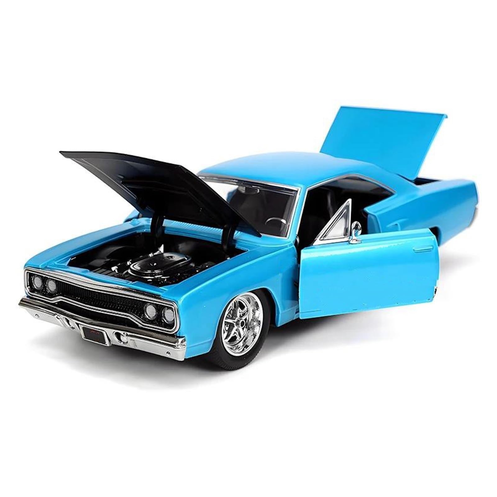 Modellauto Für Road Für Runner 1970 Modellauto Diecast Auto | 1:24 Fahrzeugornamente Aus Legierung