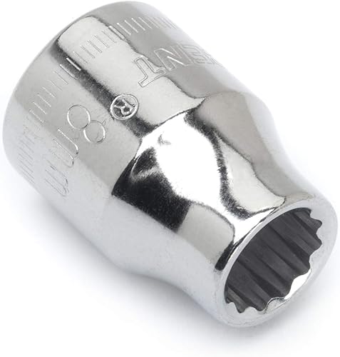 Crescent Enchufe métrico estándar de 12 puntos con accionamiento de 3/8" de 0.315 in - CDS38N