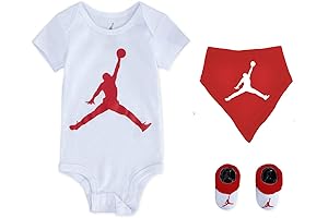 Infant Baby Clothes - 3 Piece Core Bodysuit, Bandana & Booties Set