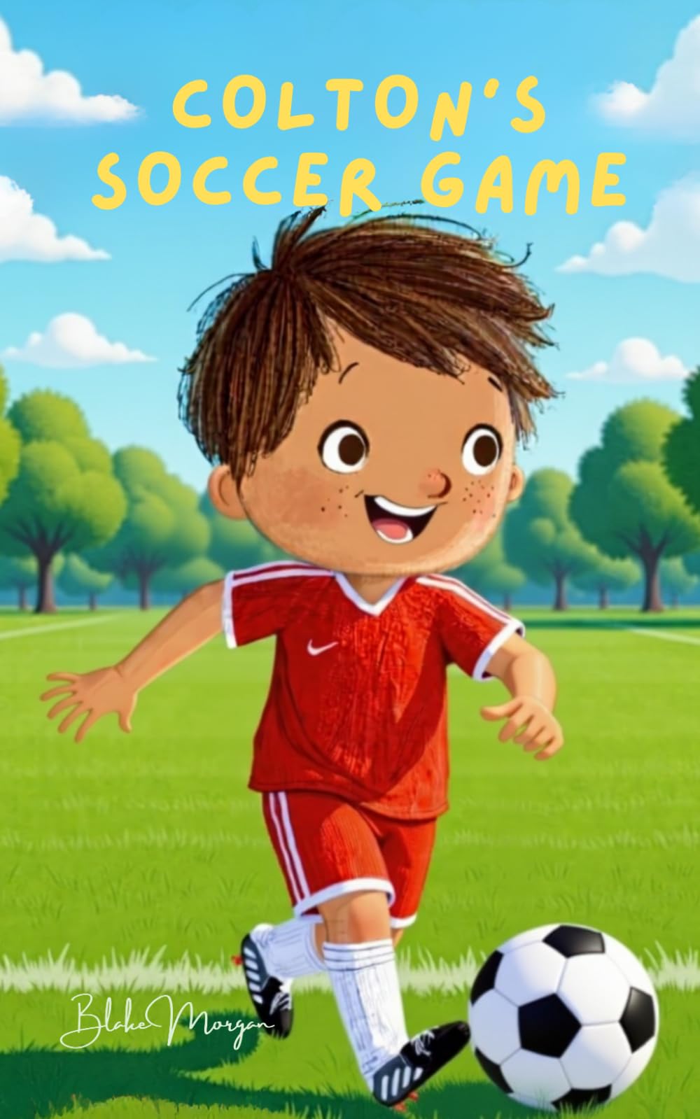Colton's Soccer Game: A Children’s Soccer Adventure About Courage and Teamwork