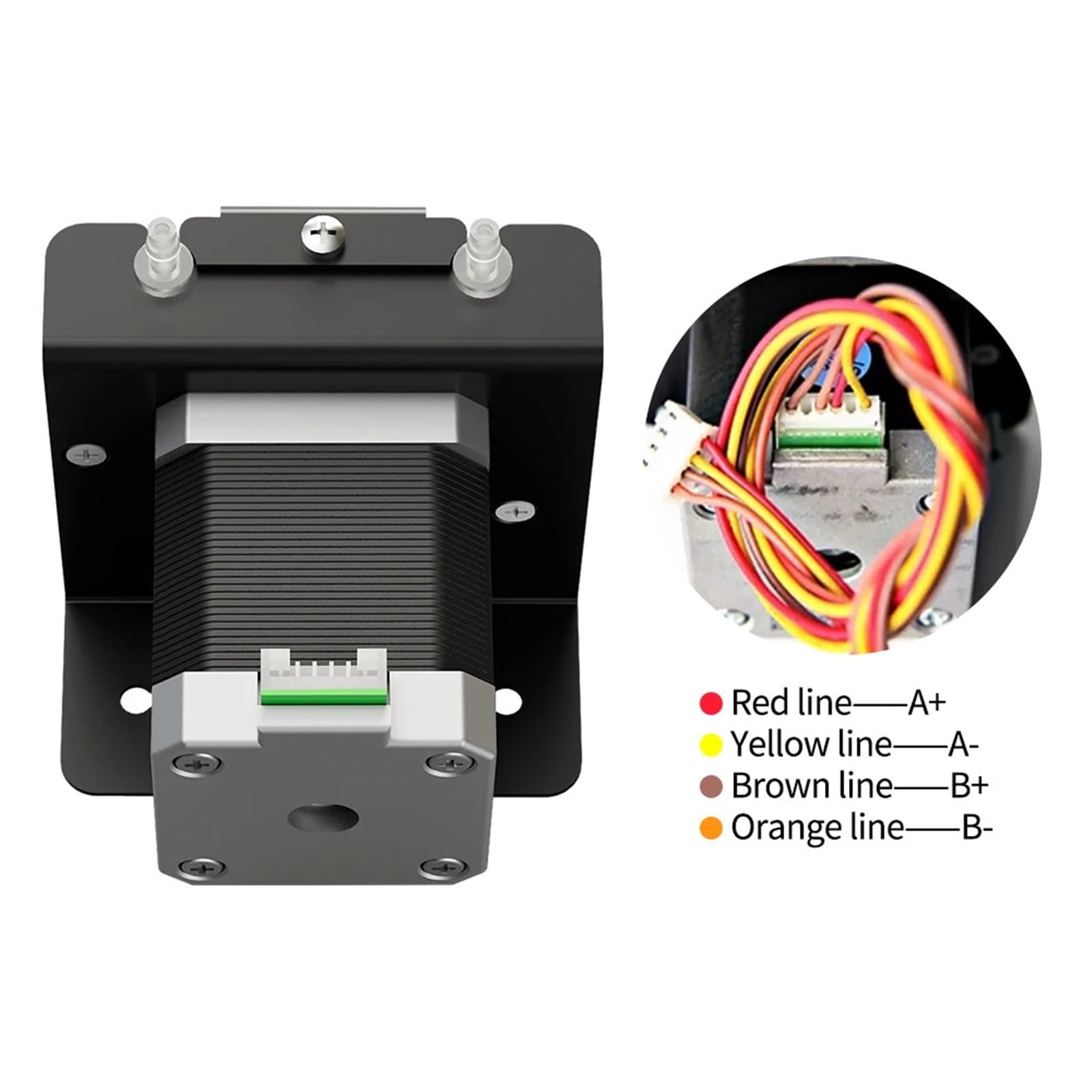 KCS Peristaltikpumpe – Hochpräzise Dosierpumpe mit Schrittmotor for Laboranwendungen, einstellbare Durchflussrate 0,01 ml–171 ml/min(KCS-SA-A-B166)