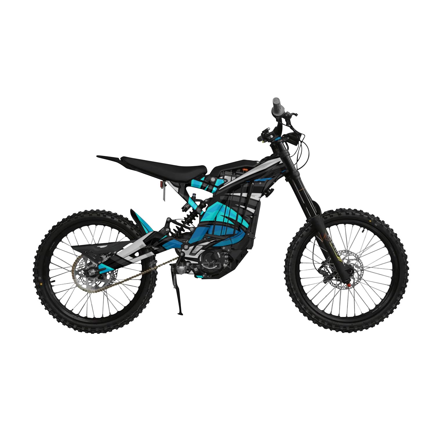 Surron Light Bee Graphics Kit Wrap - Tribal Cyclone - Sur-Ron Skin - Premium 3M Vinyl Protective Wrap Decal Cover - Easy to Apply | Crafted in The USA by MightySkins