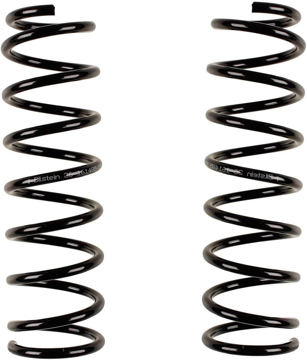 Pair Set of 2 Rear Bilstein B3 Coil Springs For BMW E60 5
