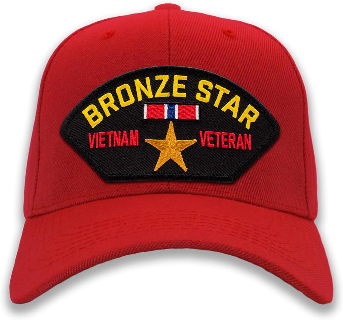 Bronze Star - Vietnam Veteran Embroidered Patch Ball Cap or Trucker Hat