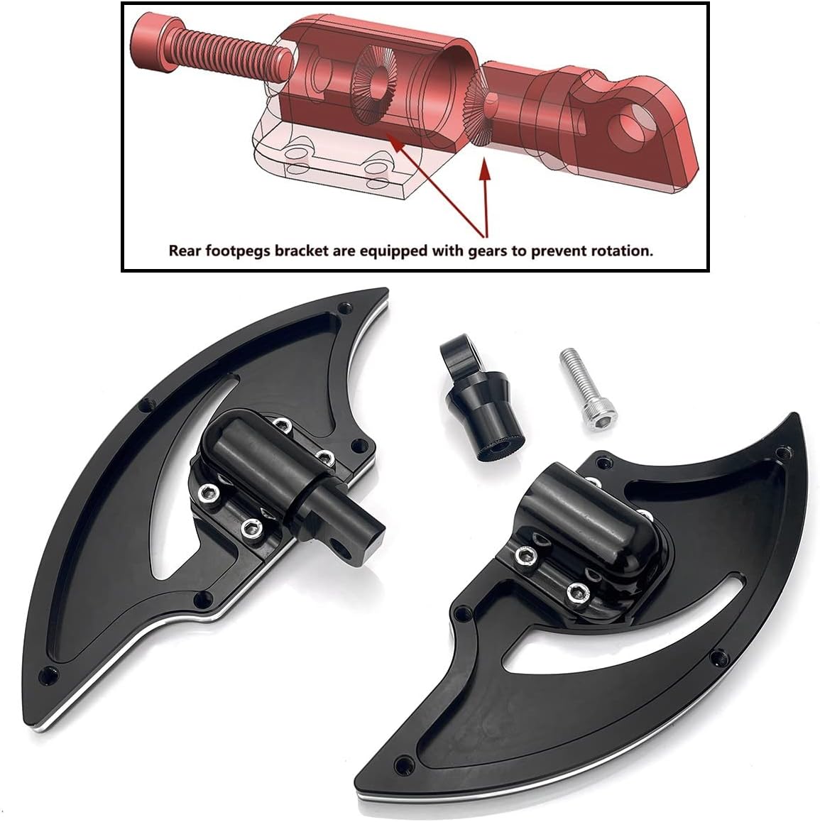 2008-2013 Roadking flhr black floorboards passenger footboards Shifter levers for Harley Electra Glide Road Glide Ultra FLTRU Foot boards highway pegs