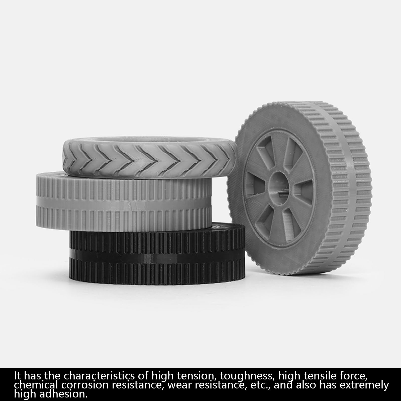 Filament 64D TPU 1,75 mm, bobine souple et flexible du filament 1 kg for imprimante(Cyan)